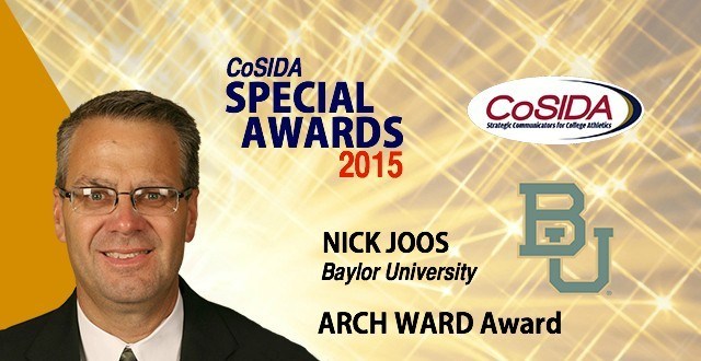 Special Awards Salute: Nick Joos (Baylor), Arch Ward Award